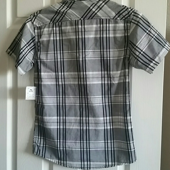 Burnside boys s/s button-up shirt size S/8 NWT - Picture 5 of 6